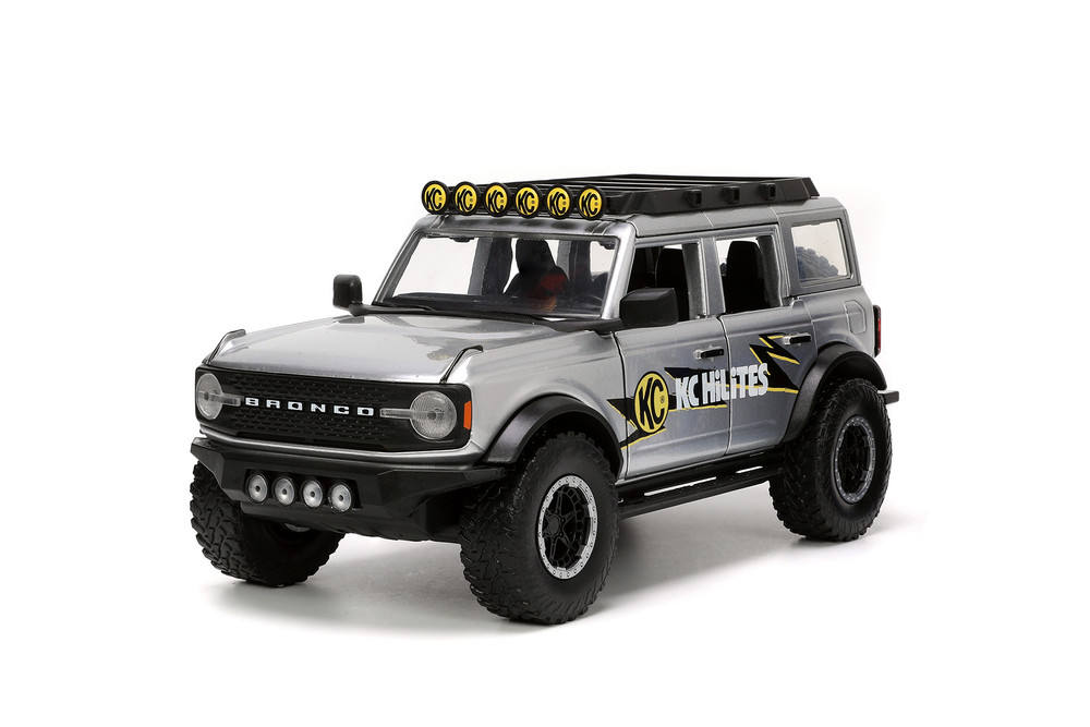 Модель автомобиля Jada Ford Bronco 2021 KC HiLiTES, 1:24