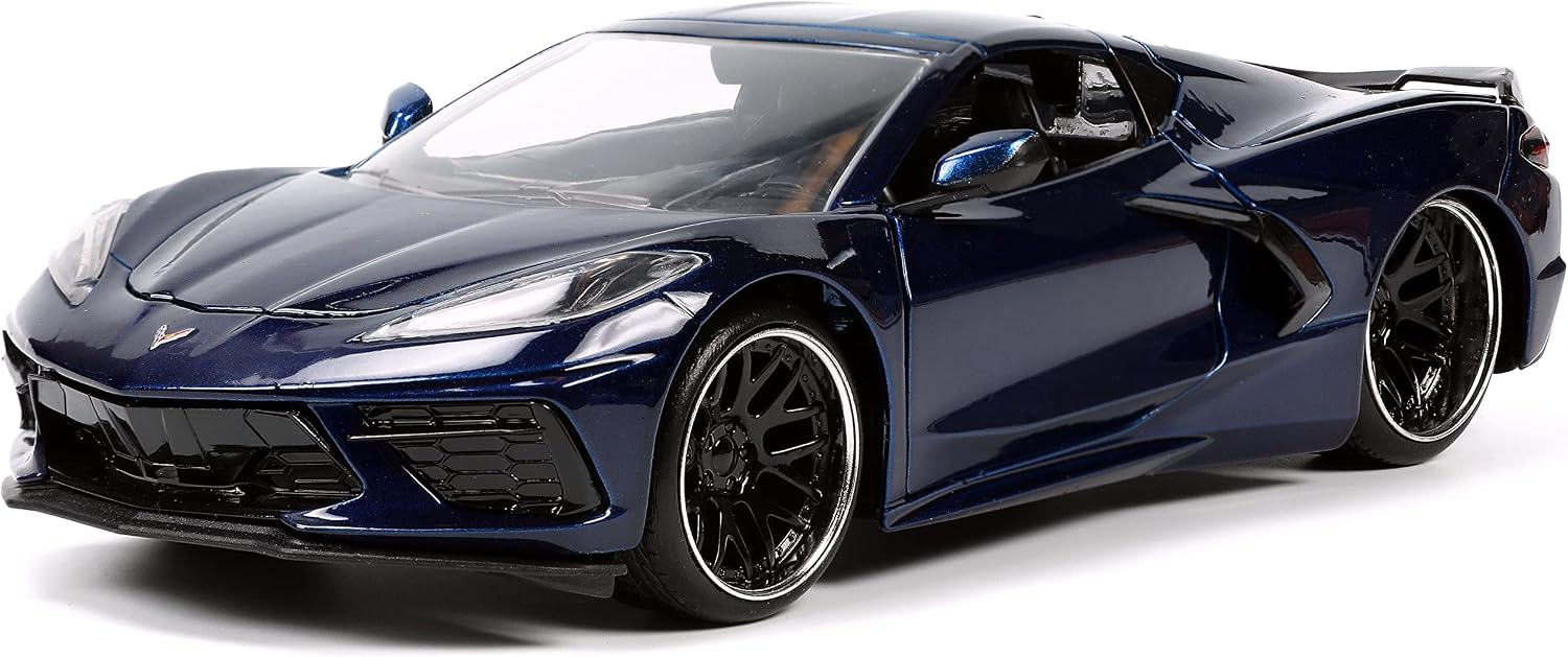 Машинка Jada Hyper-Spec Chevrolet Corvette Stingray 2020 1:24