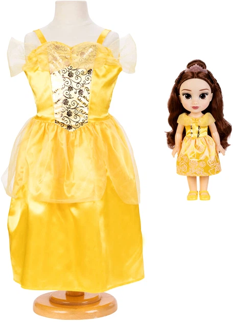 Набор Disney Princess Белль JAKKS Pacific: кукла 38 см и платье для девочки