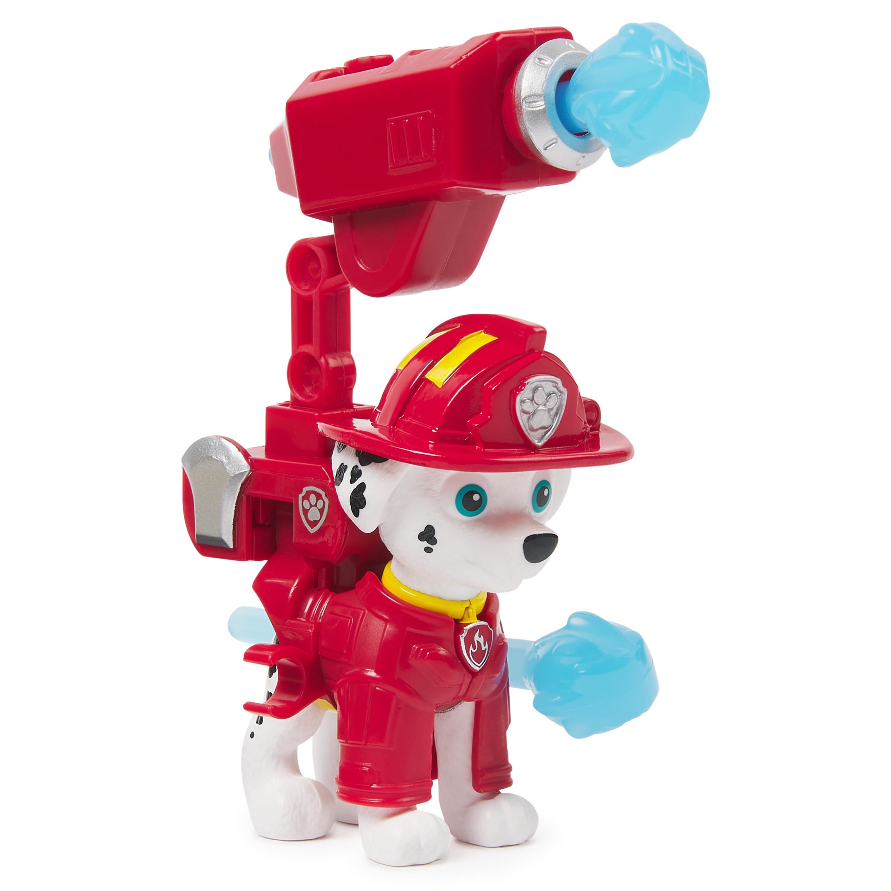 Фигурка Маршалл PAW Patrol: The Mighty Movie с пускателем и 2 снарядами