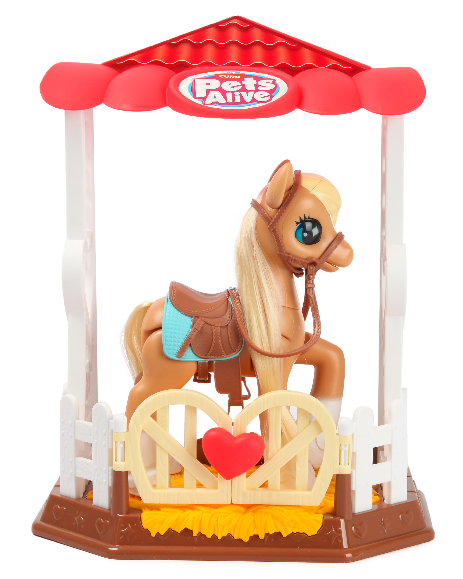Интерактивный пони ZURU Pets Alive My Magical Pony со стойлом