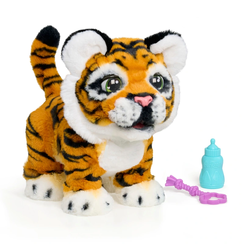 Интерактивный тигрёнок furReal Walkalots Big Wags на поводке