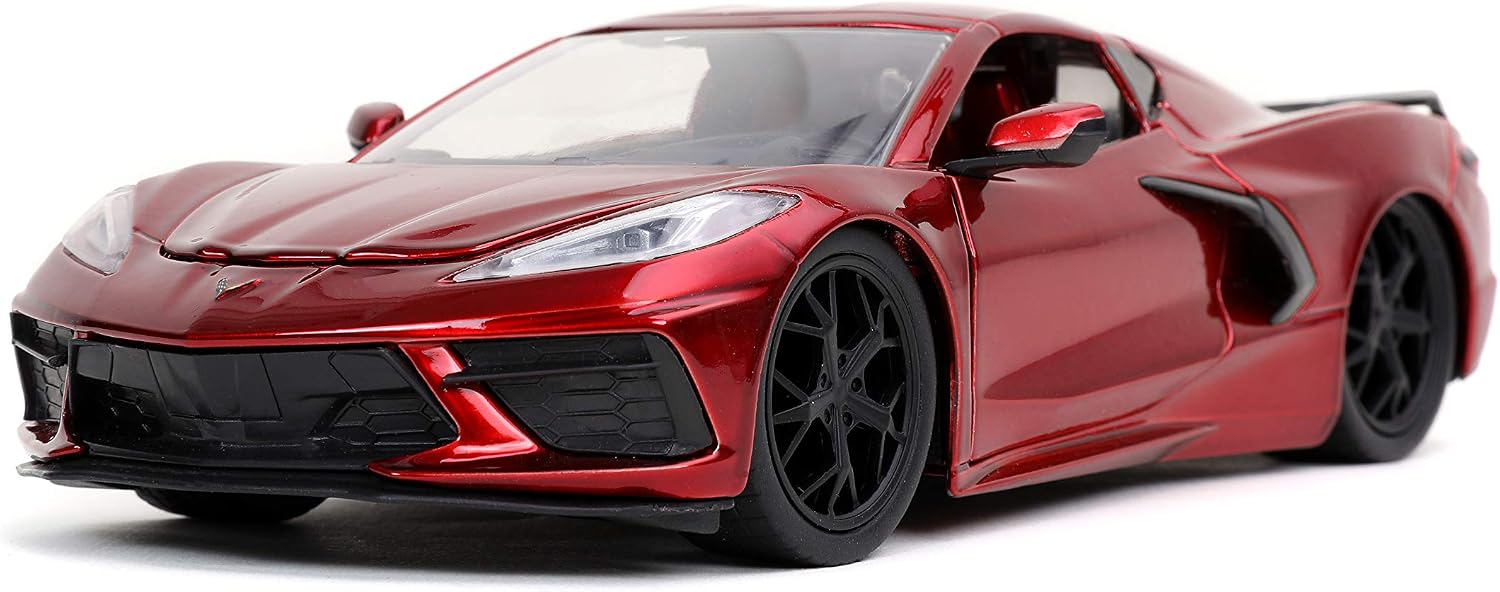 Модель Chevrolet Corvette Stingray 2020 Jada Bigtime Muscle, 1:24, красная